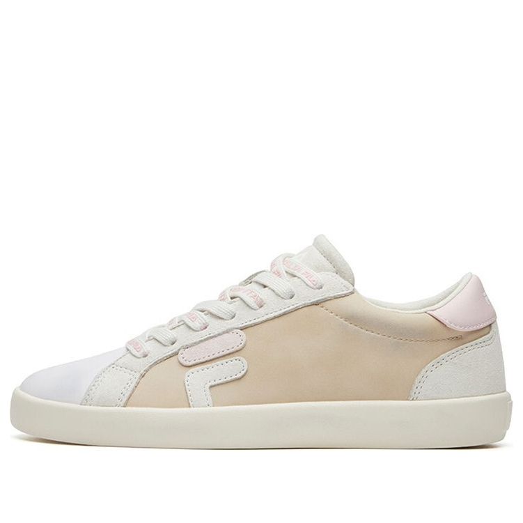 (WMNS) Fila Fusion Canvas Shoes 'Light Beige Pink' T12W115106FTL