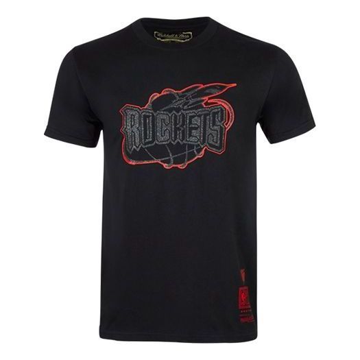Mitchell & Ness x NBA Houston Rockets T-shirt 'Black' MN13S32-HOU