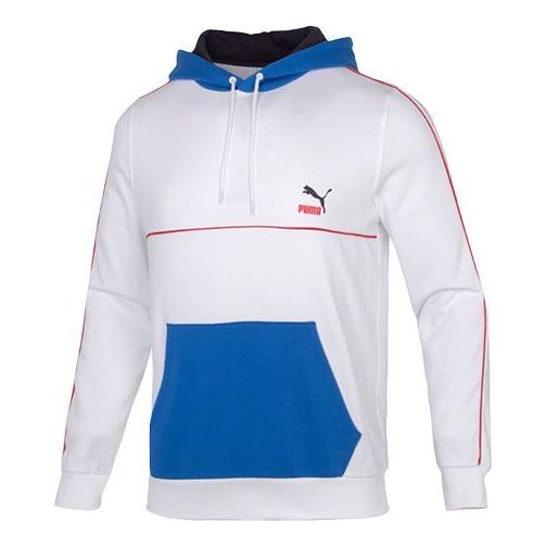 PUMA CLSX ColBlock Hoodie 'White' 534158-02