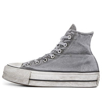 (WMNS) Converse Chuck Taylor All Star Lift Smoked Canvas High Top 563113C