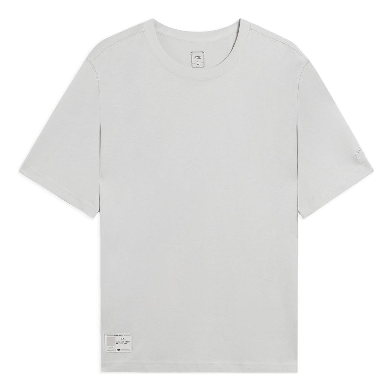 Li-Ning Lifestyle T-shirt 'Light Grey' AHSS339-1