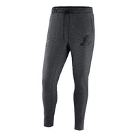Men's Nike NBA Lakers Fleece Basketball Training Sports Pants/Trousers/Joggers Gray 860893-032