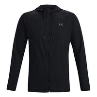 Under Armour Perforated Windbreaker Jacket 'Black' 1370499-001
