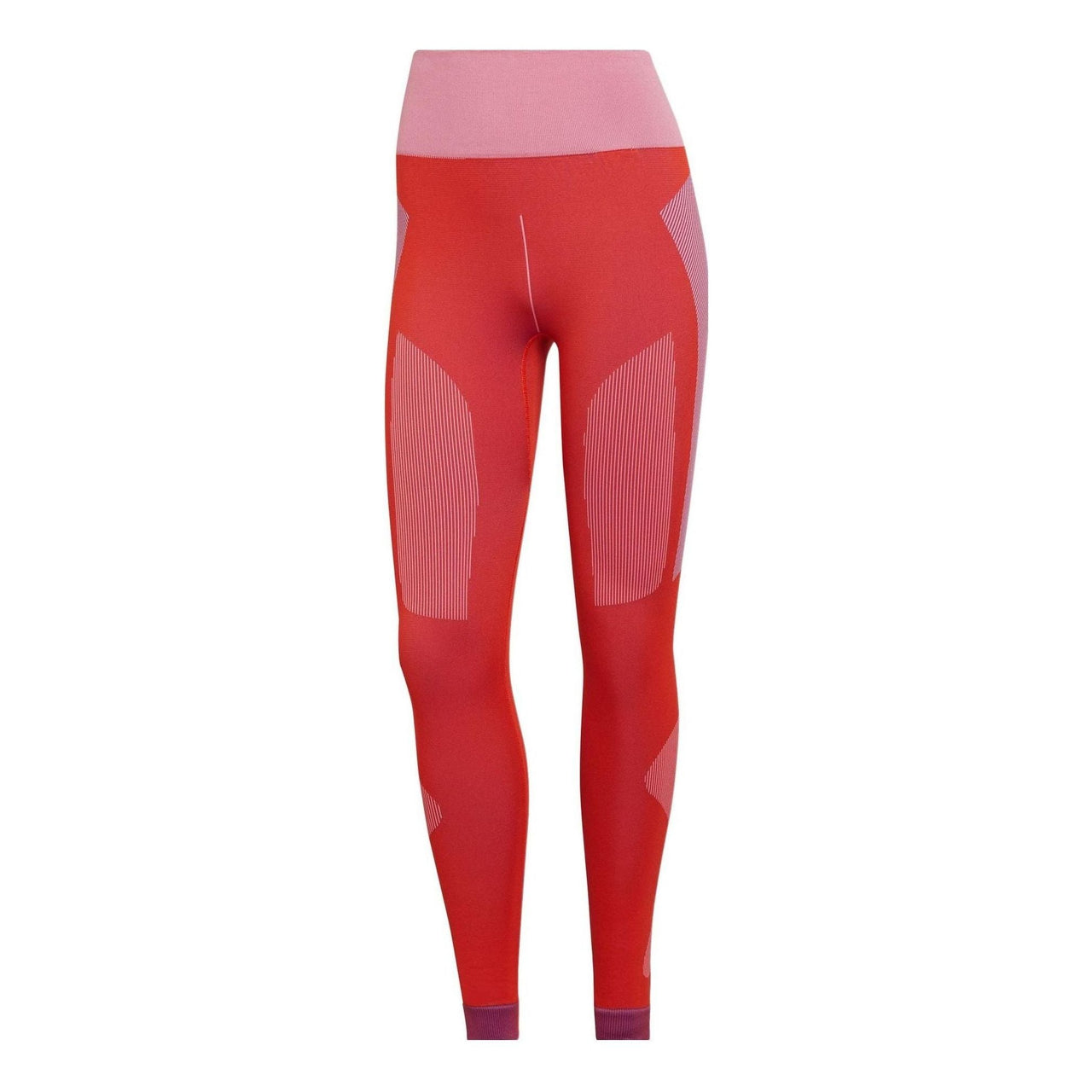 (WMNS) adidas By Stella Mccartney Truestrength Training Leggings 'Red' HG8787