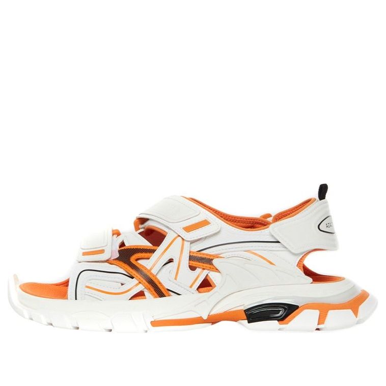 (WMNS) Balenciaga Track Sandal 'White Orange' 617543W2FH19059