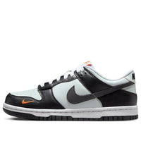 (GS) Nike Dunk Low 'Black Bright Mandarin' FN7784-001