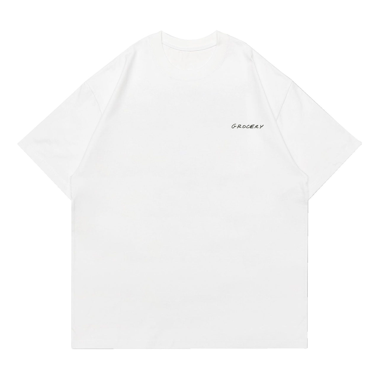 Grocery Penny Tee By Adam Lister GRO-PENNY-WHT