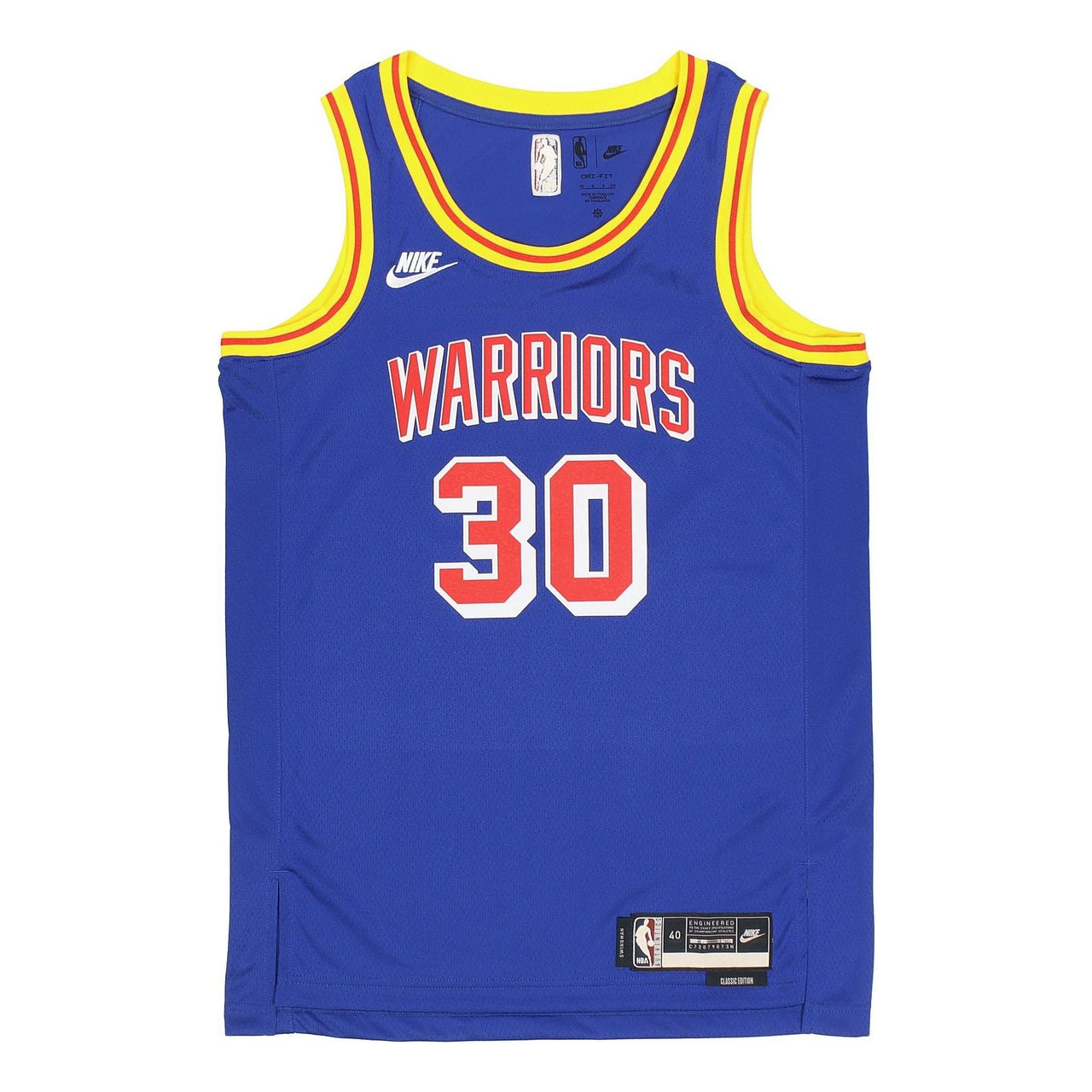 Nike NBA Stephen Curry Golden State Warriors 75th Anniversary Jersey #30 DB4119-495