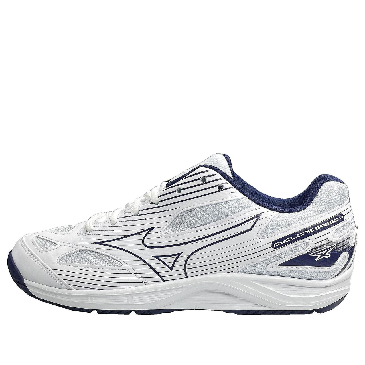 Mizuno Cyclone Speed 4 'White Navy' V1GA238043