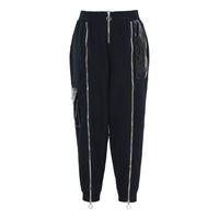 (WMNS) Nike Sportswear Icon Clash Sports Zipper Woven Casual Long Pants/Trousers Black CU6926-010