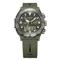 Casio Pro Trek Mountaineering Analog-Digital Watch 'Green Metallic' PRW-6800Y-3JF-PERSON