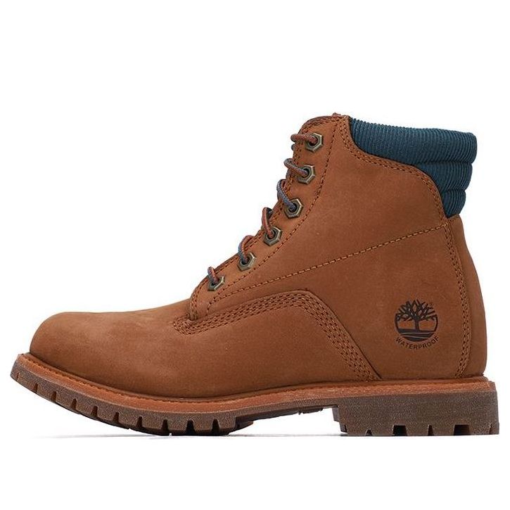 (WMNS) Timberland Waterville 6 Inch Waterproof boots 'Brown Teal' A2BD1F13