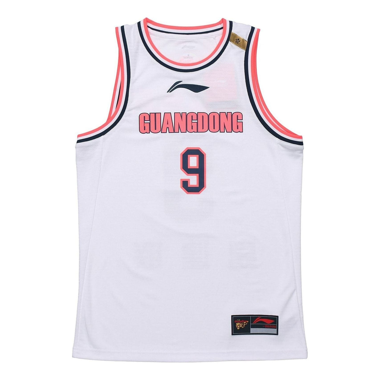 Li-Ning CBA Guangdong Southern Tigers Yi Jianlian Basketball Jersey 'White' AAYQ447-1