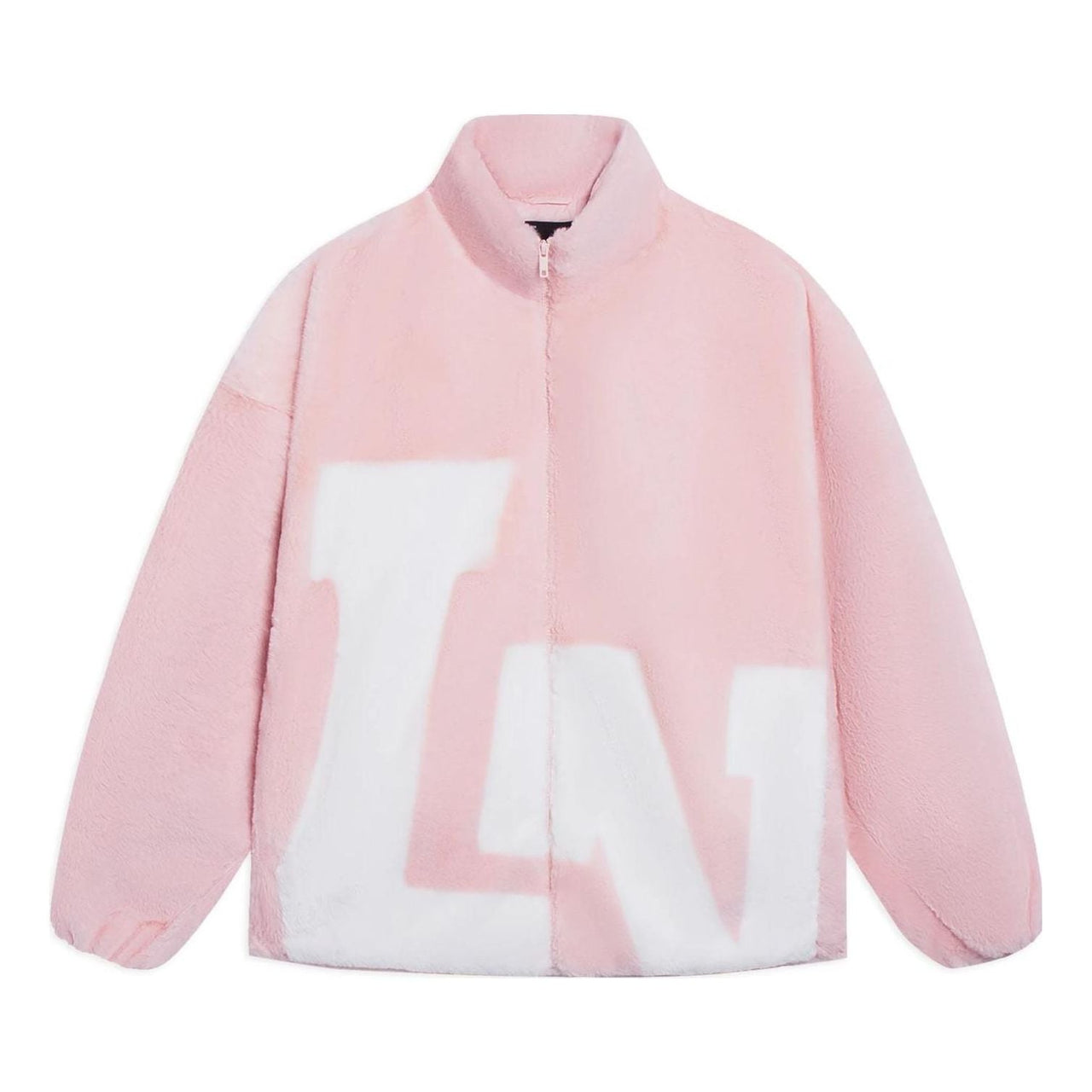 Li-Ning Big Logo Polar Fleece Jacket 'Pink White' AFDSD61-6