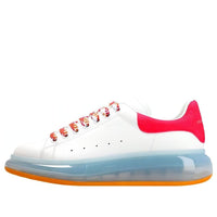 (WMNS) Alexander McQueen Oversized Sneakers 'Blue Pink White' 611698WHXMA9478