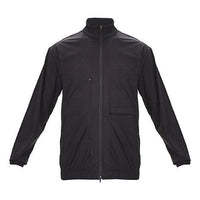 Men's Y-3 TRVL Stretch Jacket Stand Collar Casual Zipper Long Sleeves Black FS3351