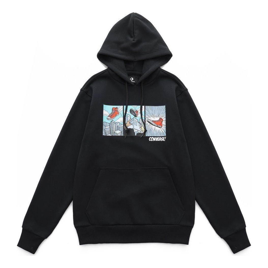 Converse Comic Graphic Hoodie 'Black' 10023948-A02
