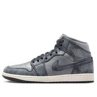 (WMNS) Air Jordan 1 Mid 'Distressed Smoke Grey' FJ3448-001