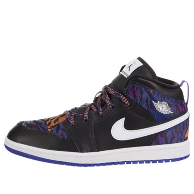 (PS) Air Jordan 1 Mid SE 'Tiger Stripe' AV5173-005