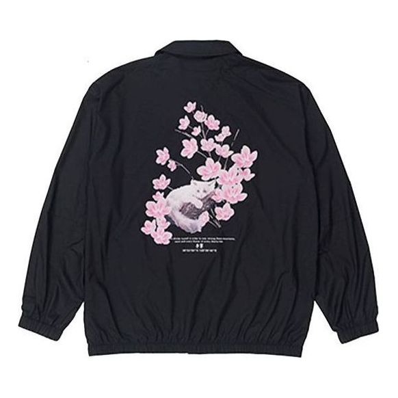 Li-Ning Sakura Graphic Jacket 'Black' AFDS943-5