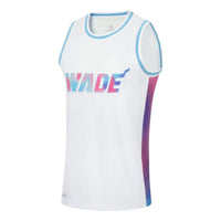 Li-Ning Way Of Wade Graphic Basketball Jersey 'White' AAYT051-4