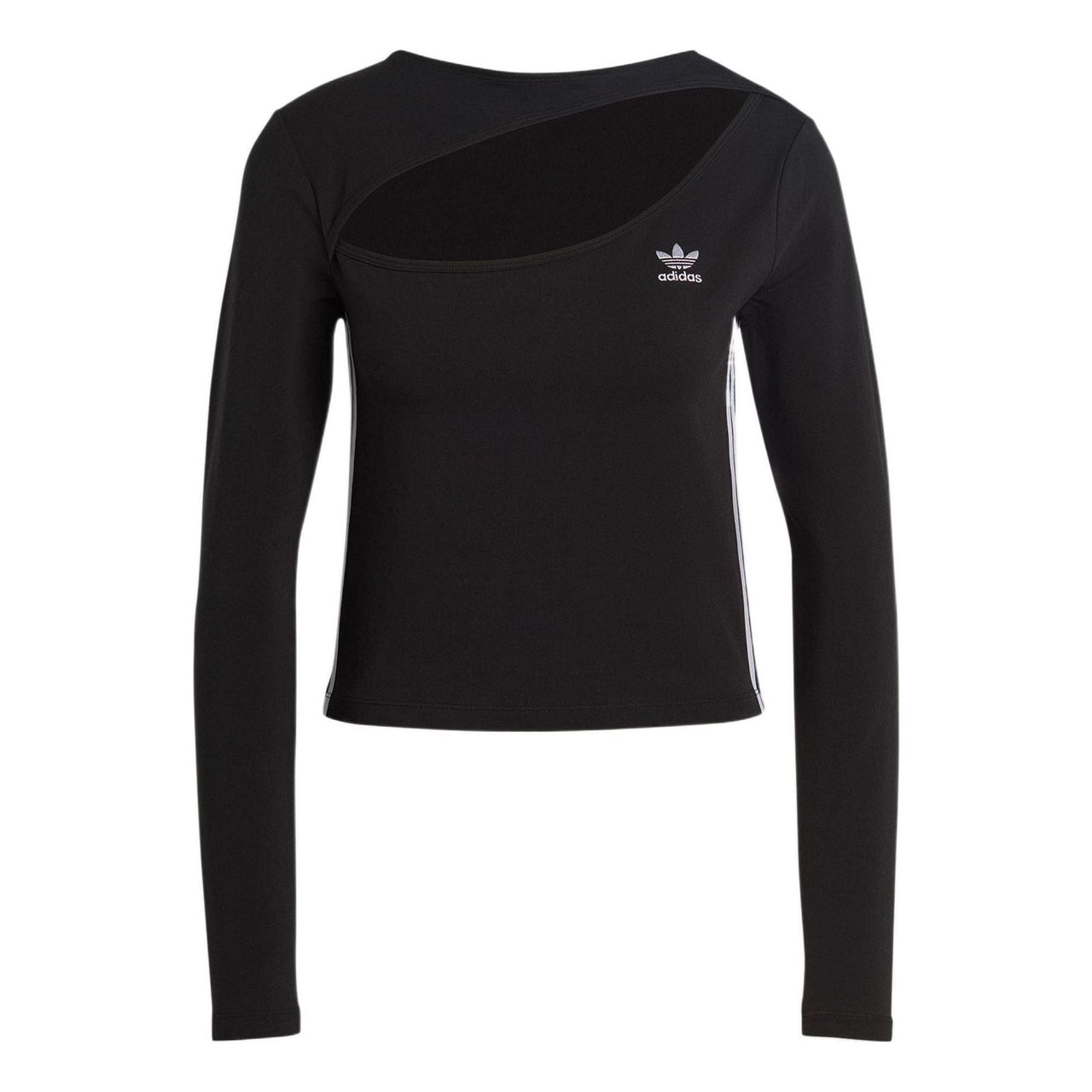 (WMNS) adidas originals Centre Stage Cutout Top Asia Sizing 'Black' II6085