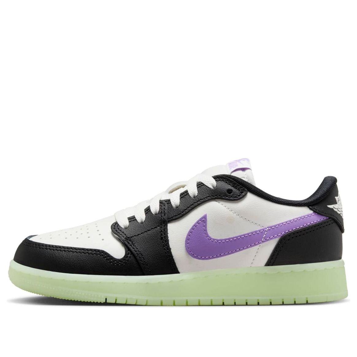 (GS) Air Jordan 1 Low Retro 'Black Raspberry' HF0410-001