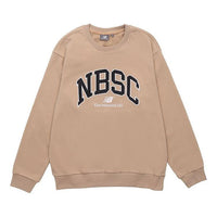 New Balance Logo Crew Neck Sweaters 'Beige' 5CC44333-BEI