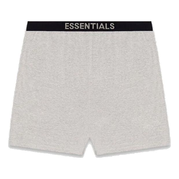 Fear of God Essentials FW20 Lounge Shorts 'Heather Oatmeal' FOG-FW20-176