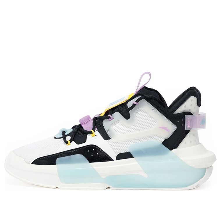 (WMNS) ANTA Badao 3 'White Black Purple' 122138081-4