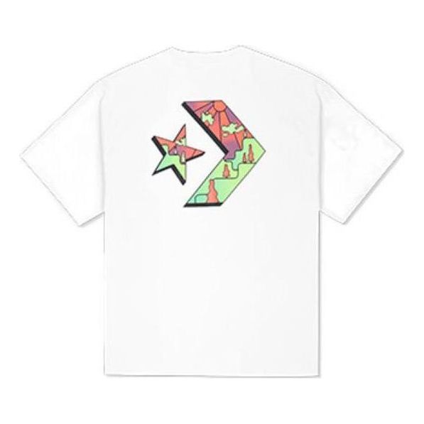 Converse Star Chevron T-Shirt 'White' 10023940-A02