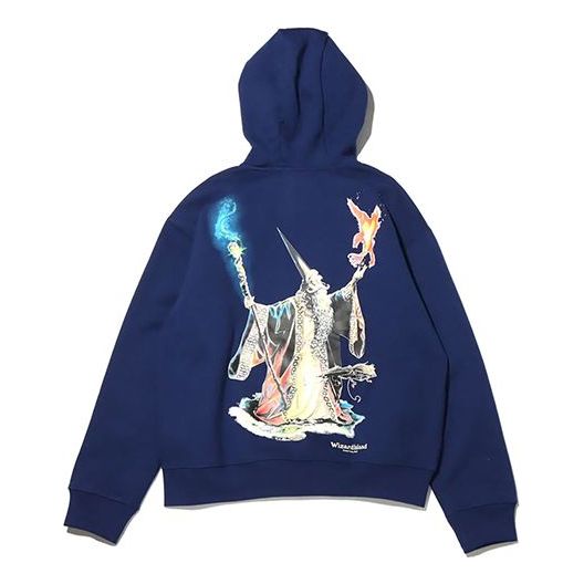 Men's Nike ACG Wizard Pullover Fleece Back Printing Blue CZ8881-492