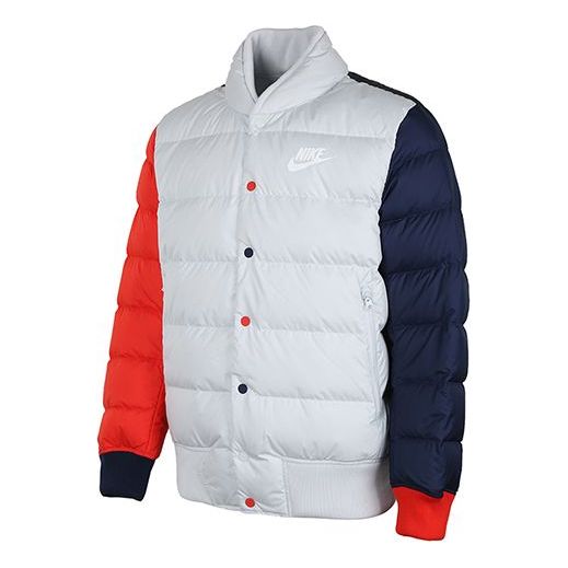 Nike Keep Warm Color Matching Down Jacket Red/White/Blue 928820-043