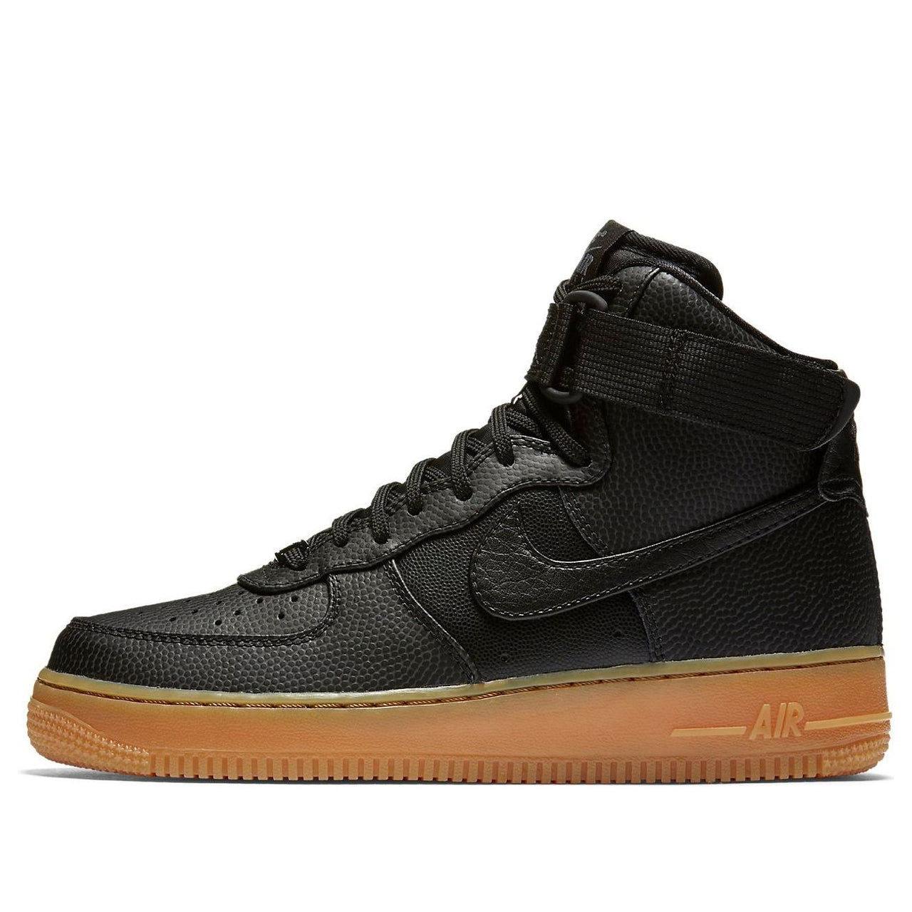 (WMNS) Nike Air Force 1 High 'Black Dark Grey Gum' 860544-002