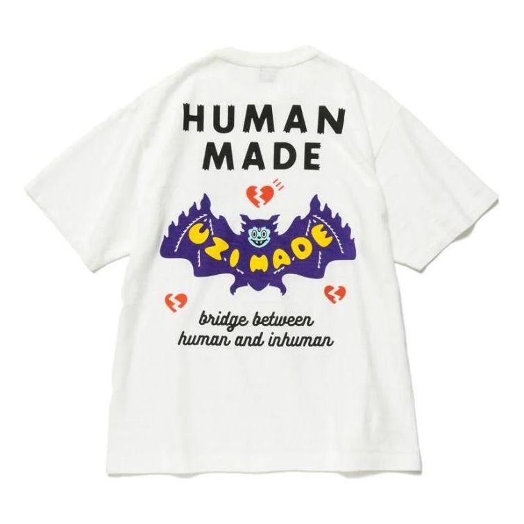 HUMAN MADE x Uzi Made #1 T-shirt 'White' XX23TE006
