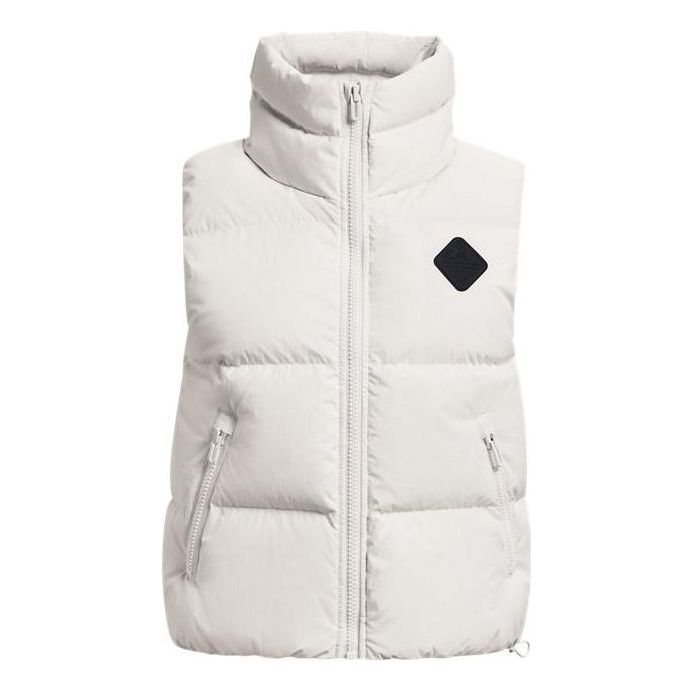 (WMNS) Under Armour ColdGear Infrared puffer Vest 'White' 1381660-112