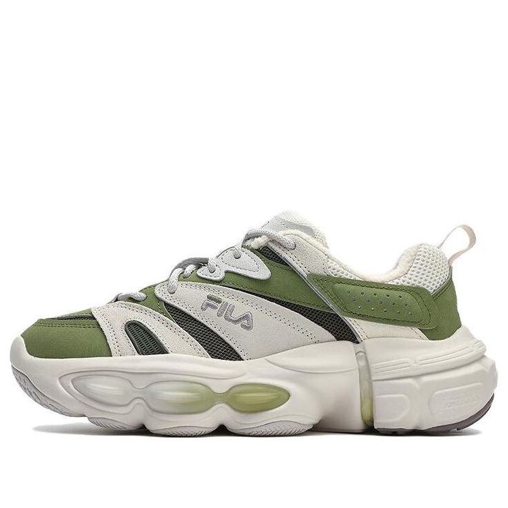 (WMNS) FILA ET SWINGSHOT Sneakers 'White Green' F12W342119FJL