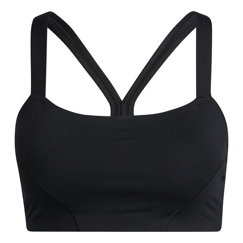 (WMNS) adidas Light-Support Yoga Bra Asia Sizing 'Black' H56330