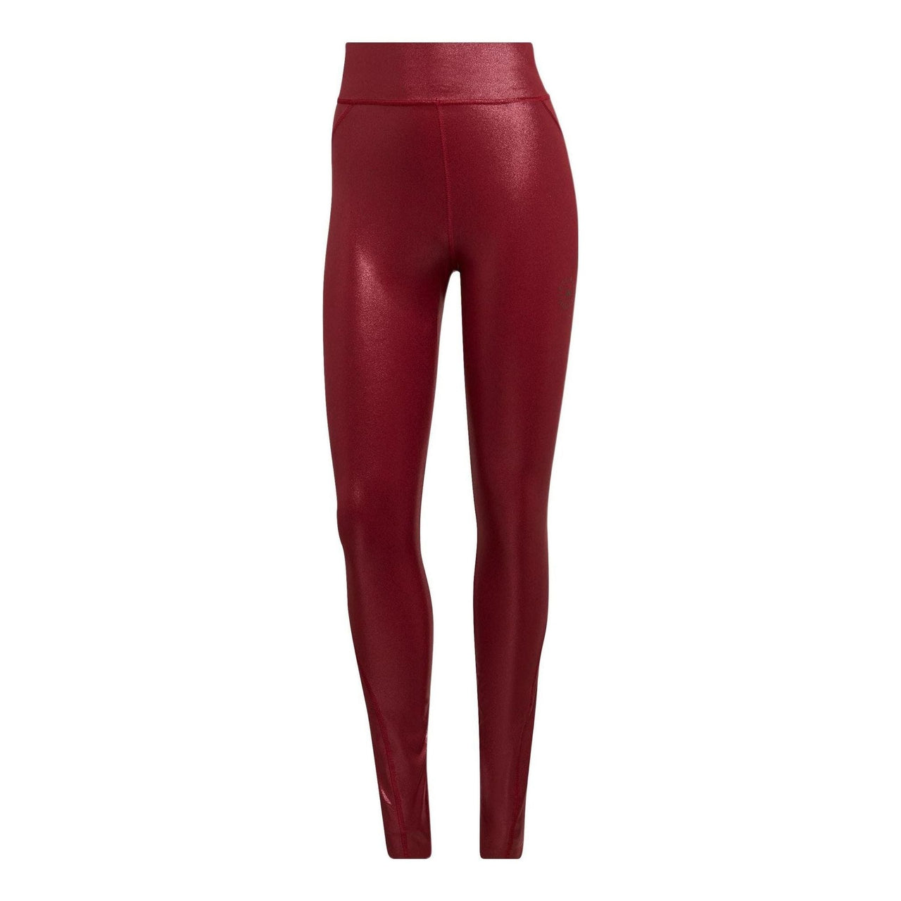 (WMNS) adidas by Stella McCartney Shiny Training Leggings 'Red' HG6878
