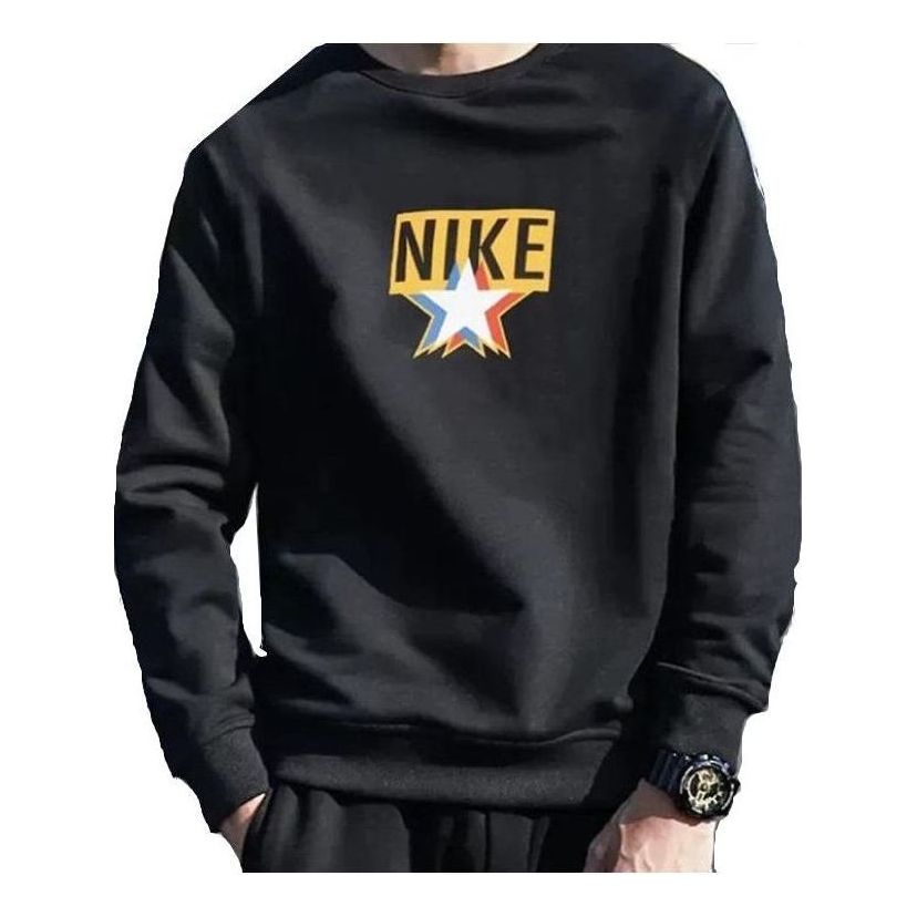 Nike Standard Issue Basketball Crew Sweatshirt 'Black' DV7975-010