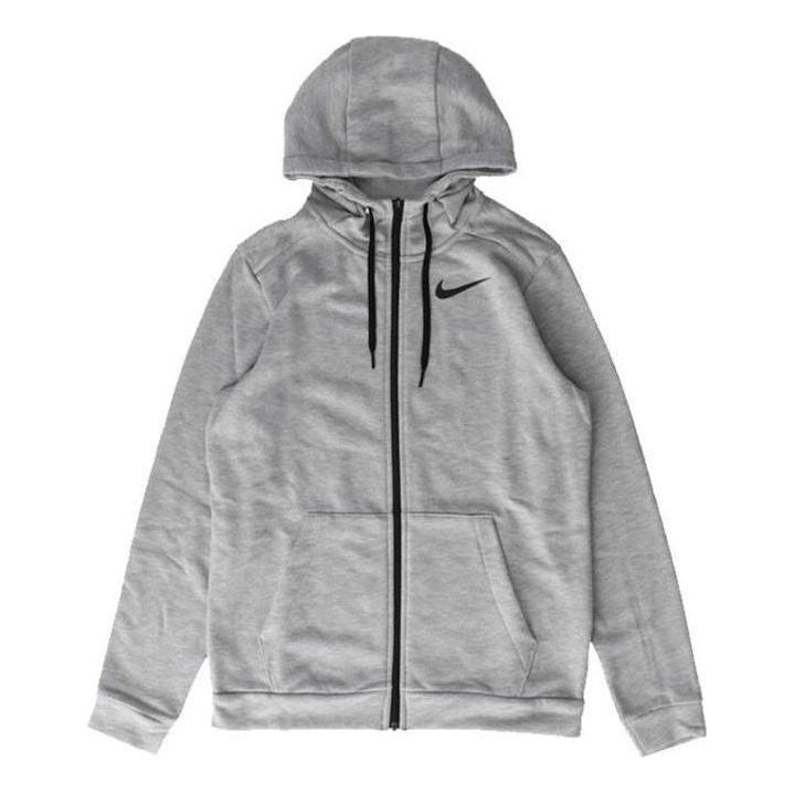 Nike DRI-FIT hooded zipped jacket 'Grey' CJ4318-063