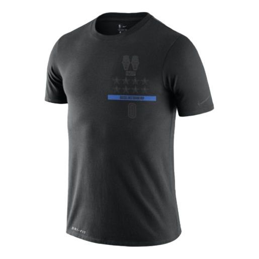 Nike Thunder Westbrook MVP Sports Short Sleeve Black BV1541-010