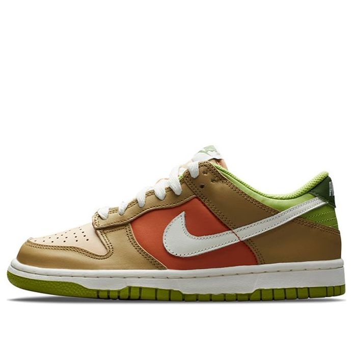 (GS) Nike Dunk Low 'Brown Green' DV9108-711