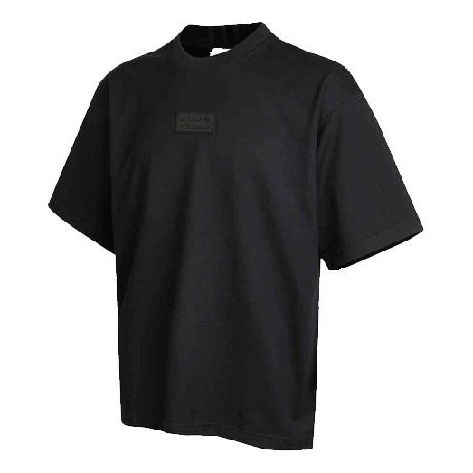 adidas originals Ovsd Silicon Badge Tee For Men Black GN3309