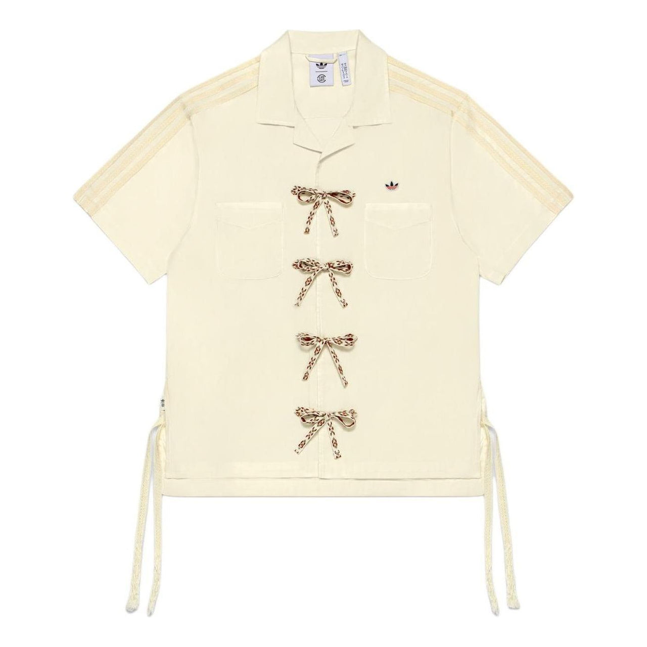 adidas x Clot Bowling Shirt 'Cream White' JP1599