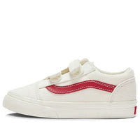 Vans Old Skool V Retro Low Tops Skateboarding Shoes White VN000D3YOXS