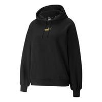 (WMNS) PUMA Winterized Logo Hoodie 'Black' 848251-01
