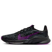 (WMNS) Nike SuperRep Go 3 Flyknit Next Nature 'Anthracit Vivid Purple' DH3393-007