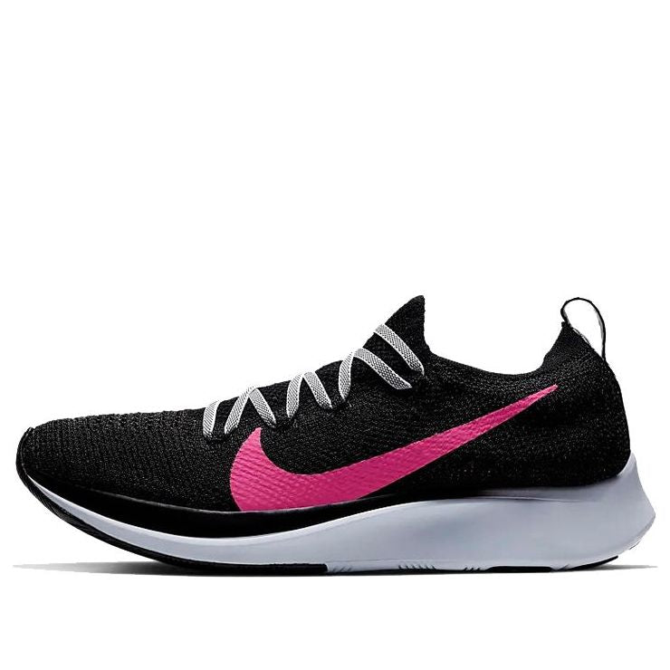 (WMNS) Nike Zoom Fly Flyknit 'Black Hyper Pink' AR4562-002