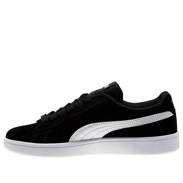 PUMA Smash V2 Suede Jr White/Black 365176-01